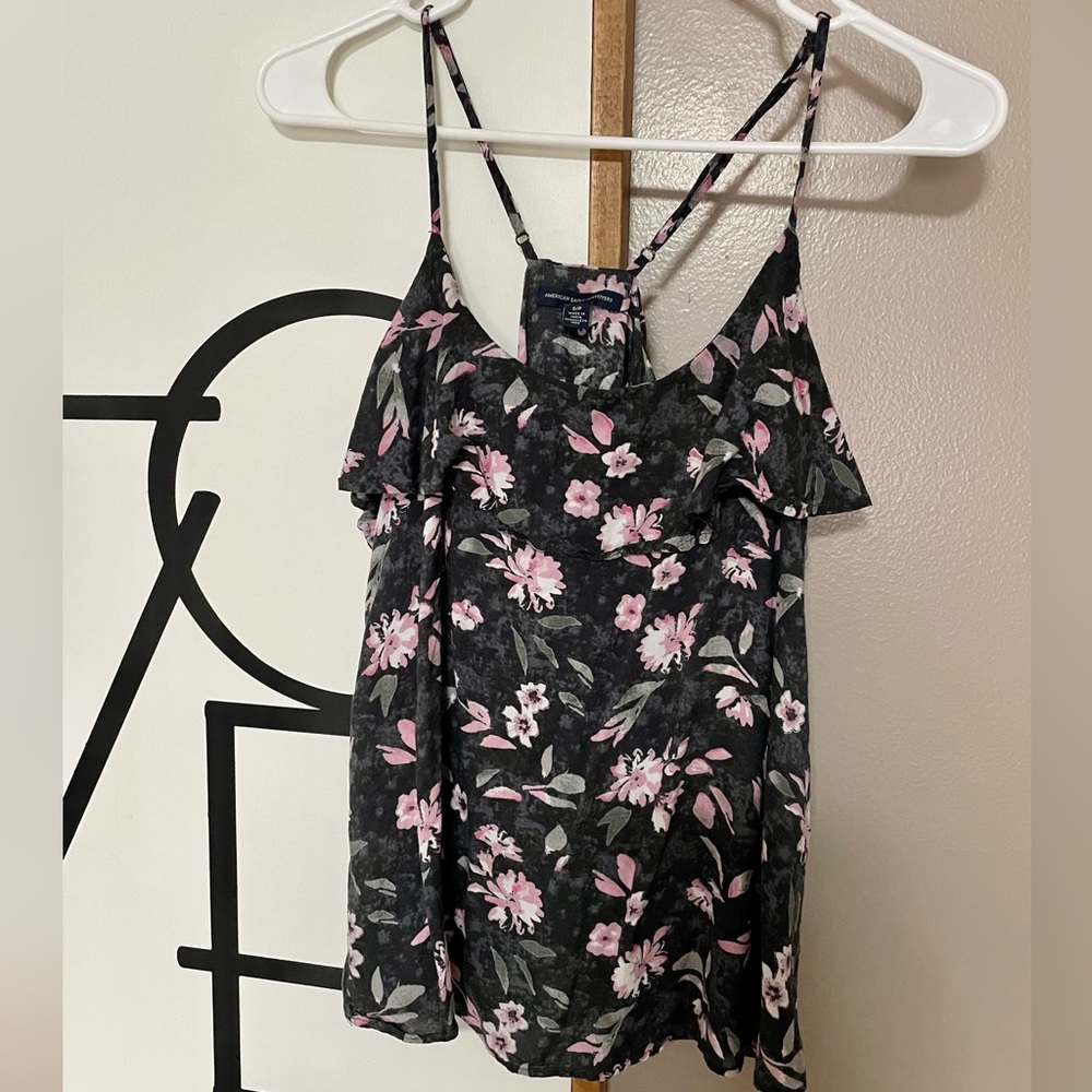 Floral tank top
